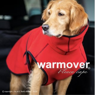 Warmover Fleece cape red fire M 63,5cm