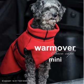 Warmover Fleece cape Mini Red Fire 35