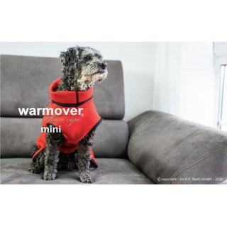 Warmover Fleece cape Mini Red Fire 35