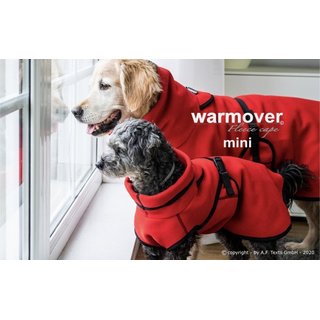 Warmover Fleece cape Mini Red Fire 35