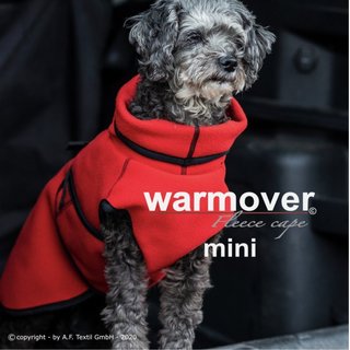 Warmover Fleece cape Mini Red Fire 40