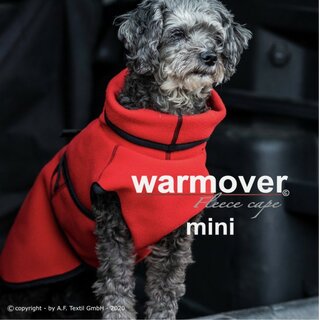 Warmover Fleece cape Mini Red Fire 45