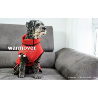 Warmover Fleece cape Mini Red Fire 45