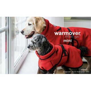 Warmover Fleece cape Mini Red Fire 45