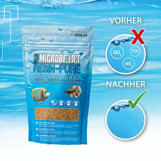 Microbe-Lift Resin- Pure Mischbettharz (40:60) 1000ml