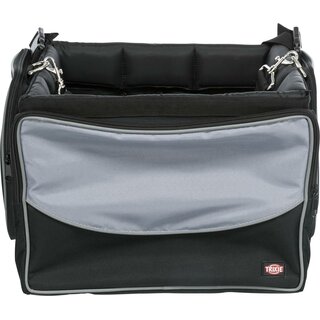 Trixie Front-Box fr Fahrrder 41 x 26 x 26 cm schwarz/grau