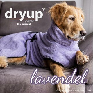 DRYUP cape lavendel, XL, 70cm