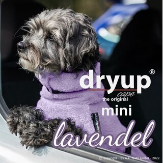 DRYUP cape mini lavendel, 40cm