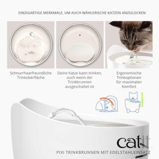 Catit PIXI Fountain, Edelstahl