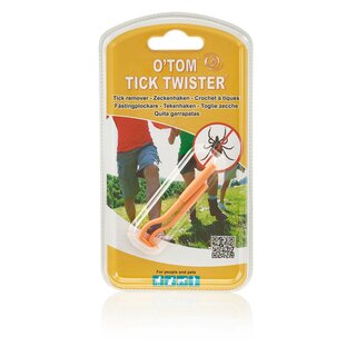 Tick Twister by OTom Zeckenhaken, 2 Stück orange