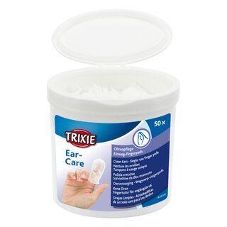 Trixie Ear Care Ohrenpflege, Fingerpads, 50ST.