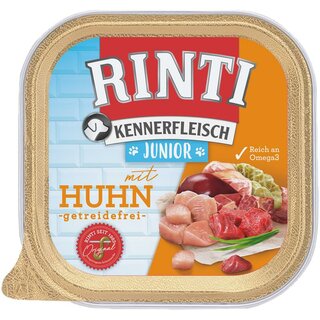 Rinti Kennerfleisch Plus Junior mit Huhn 300g
