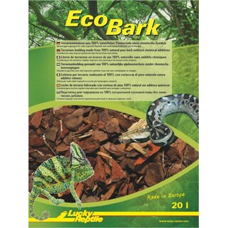 Lucky Reptile Eco Bark 20l, Pinienrindeneinstreu