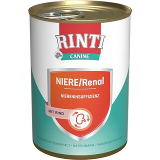 Rinti Canine Niere/Renal Rind 400g   NEU