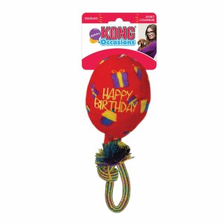 KONG Occasions Birthday Balloon Red M