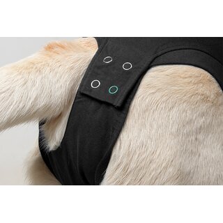 RSUIT-DOG-XL BLACK (74 -82 cm)