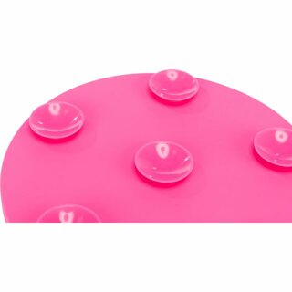 Trixie Lick`n`Snack Matte mit Saugnäpfen, Silikon, Ø 18 cm, pink