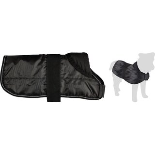 Flamingo Hundemantel Eisbr 40 cm schwarz