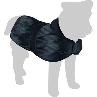 Flamingo Hundemantel Eisbr 40 cm schwarz