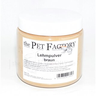 The Pet Factory Lehmpulver braun 1kg Dose