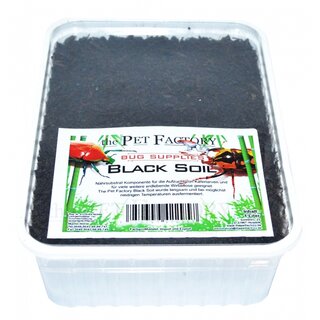 The Pet Factory Black Soil 1 Liter