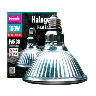 Arcadia Halogen Heat Lamp E27 100W (PAR38)