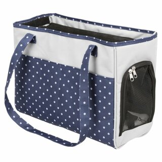 Trixie Tasche Bonny, 20 x 29 x 40cm, blau/grau