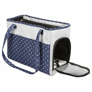 Trixie Tasche Bonny, 20 x 29 x 40cm, blau/grau