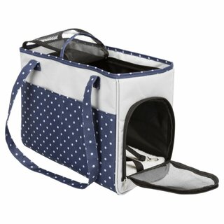 Trixie Tasche Bonny, 20 x 29 x 40cm, blau/grau