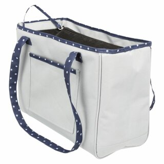 Trixie Tasche Bonny, 20 x 29 x 40cm, blau/grau