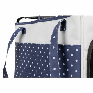 Trixie Tasche Bonny, 20 x 29 x 40cm, blau/grau