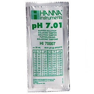 Hanna instruments Kalibrierlsung pH 7,01, Standardqualitt 20ml Beutel 25 Stck