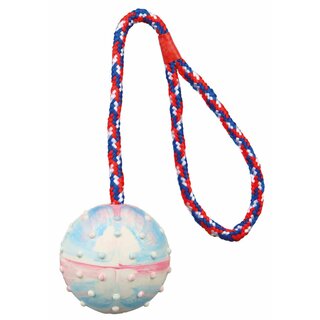 Trixie Ball am Seil, Naturgummi, 6/30cm