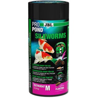 JBL ProPond Silkworms M 0,34kg 1L