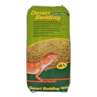 Lucky Reptile Desert Bedding Golden Yellow 20L