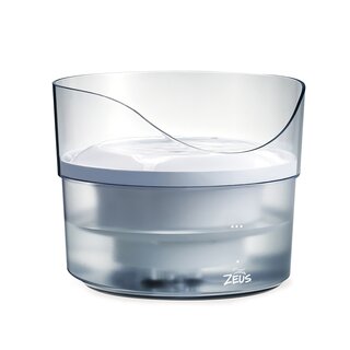 Zeus Fresh & Clear Trinkbrunnen mit Spritzschutz, 1,5 Liter