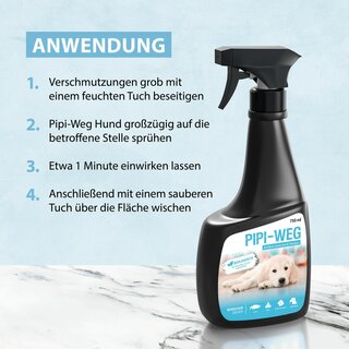 ARKA Pipi-Weg, Urin- & Fleckenentferner Hund 750ml