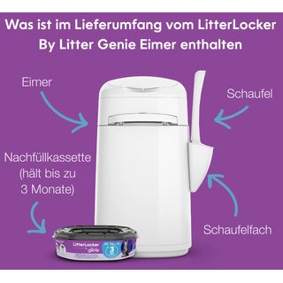 LitterLocker by Litter Genie Katzenstreu Entsorgungseimer