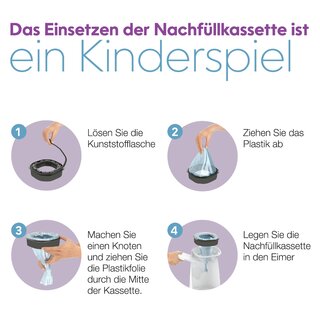 LitterLocker by Litter Genie XL-Nachfllkassete