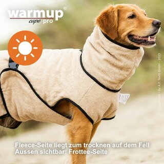 WARMUP cape PRO camel M 63,5cm