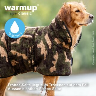 WARMUP cape classic camouflage L