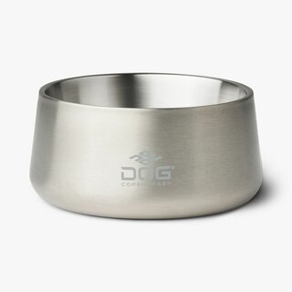 DOG Copenhagen Vega Bowl, Napf, Steel, M/L , 1400ml