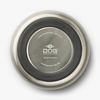 DOG Copenhagen Vega Bowl, Napf, Steel, M/L , 1400ml