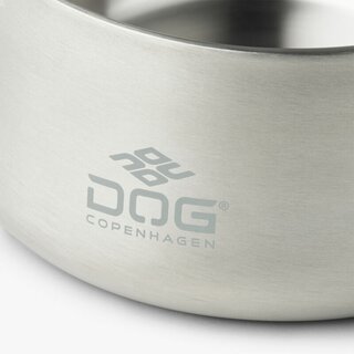 DOG Copenhagen Vega Bowl, Napf, Steel, M/L , 1400ml