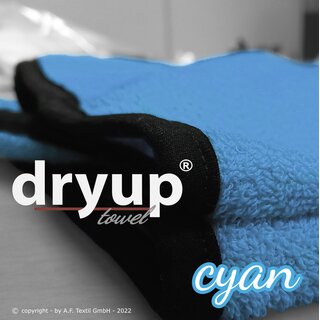 DRYUP towel cyan