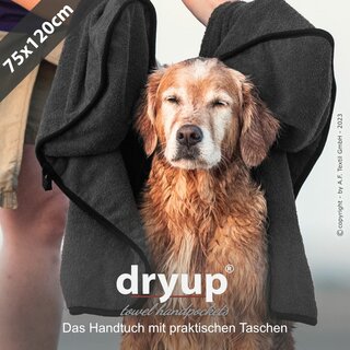 DRYUP towel handpockets anthrazit