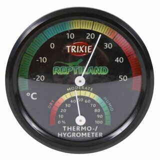 Thermo-/Hygrometer, analog, rund 7,5 cm