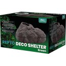 Repto Keramik Deco Shelter braun, L (26x19x14cm)