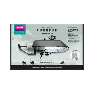 Arcadia PureSun Compact Kit 2,4% UV-B, 20 Watt