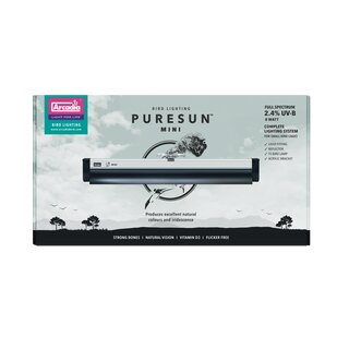 Arcadia Puresun mini, Vogellampen Kit, 2,4% UV-B 8 Watt